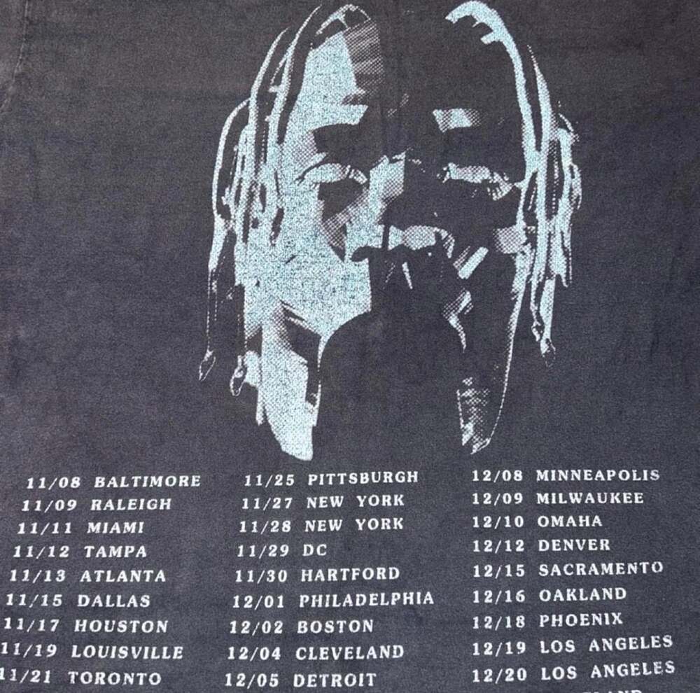 Travis Scott Astroworld Tour T-Shirt Wish You Were Here